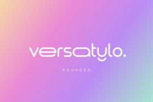 Versatylo Rounded – Logo Font