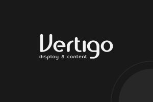 Vertigo – Small Rounded Font