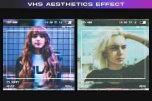 VHS Aesthetic Effect