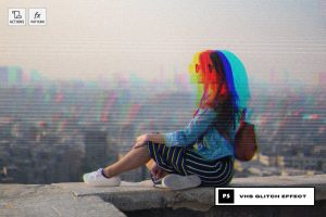 VHS Glitch Effect