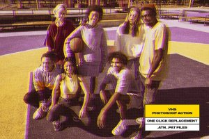 VHS Photo Effect