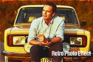 VHS Retro Photo Effect