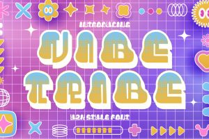 Vibe Tribe – Y2k Style Font