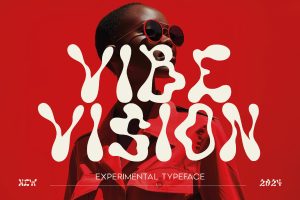 Vibe Vision – Experimental Font