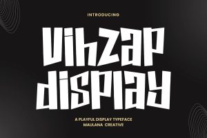 Vihzap Playful Font