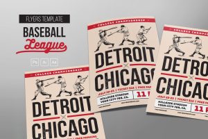 Vintage Baseball Flyers