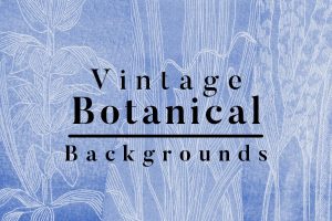 Vintage Botanical Backgrounds