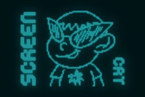 Vintage CRT Screen Effect