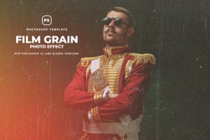 Vintage Film Grain Effect Photoshop