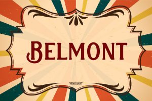 Vintage Font – Belmont