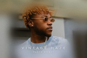 Vintage Haze PSD Photo Effect