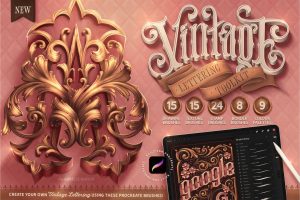 Vintage Lettering Toolkit