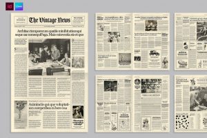 Vintage Newspaper