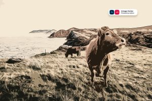 Vintage Painter Photoshop Action