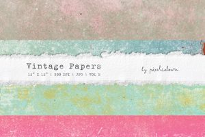 Vintage Papers or Backgrounds E