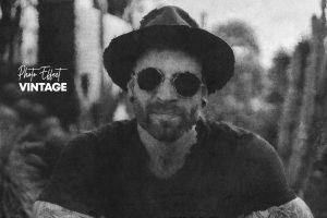 Vintage photo effect