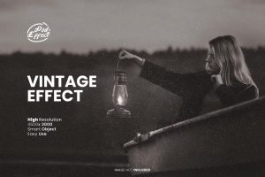Vintage photo effect photoshop