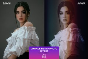 Vintage Retro Photo Effect