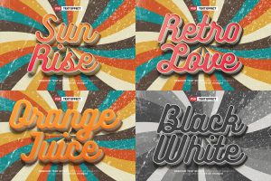 Vintage Retro Text Effect Vol. 2