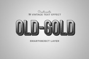 Vintage Retro Text Effects