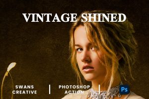 Vintage Shined Photoshop Action