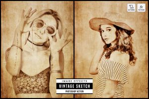 Vintage Sketch Effect