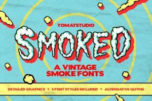Vintage Smoked Fonts