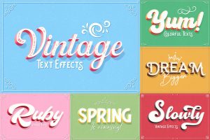 Vintage Text Effects