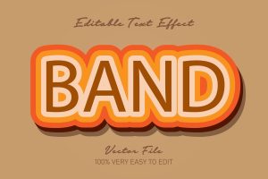 Vintage text style effect