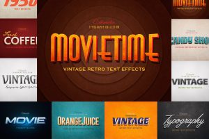 Vintage/Retro Text Effects 7
