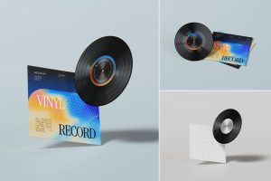 Vinyl Album Mockup