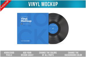 Vinyl Mockup