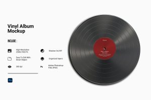 Vinyl Mockup