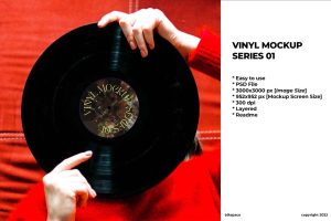 Vinyl Mockup Series 01