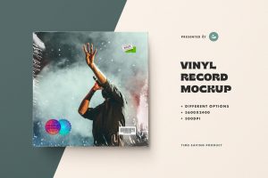 Vinyl Record Mockup