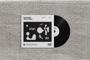 Vinyl Record Mockup