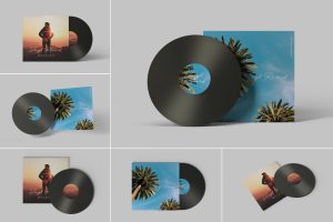 Vinyl Record Mockups