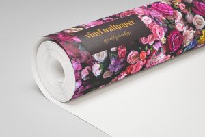 Vinyl Wallpaper Mockup