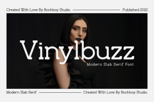 Vinylbuzz – Slab Serif Font