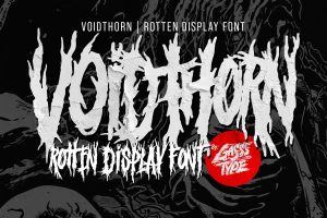 Voidthorn – Black Metal Font