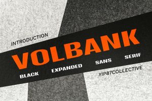 Volbank – Futuristic Military War Game Sans Font