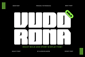 Vudorona Bold Font