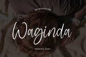Waginda Modern Font