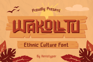 Wakolltu Font