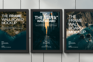 Wall Board Mockup