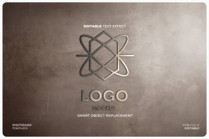 Wall Logo Mockup