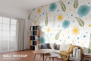 Wall Mockup – Living Room