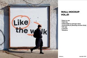 Wall Mockup Vol.01