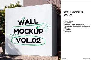 Wall Mockup Vol.02
