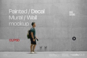 Wall Mural Mockup
